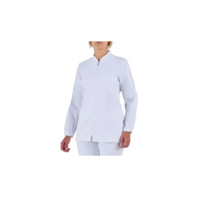Casacca da Lavoro Giblor's Antibatterico Alice con Zip Donna 20P03K230