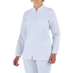 Casacca da Lavoro Giblor's 100% Cotone Alice con Zip Donna 20P03K192