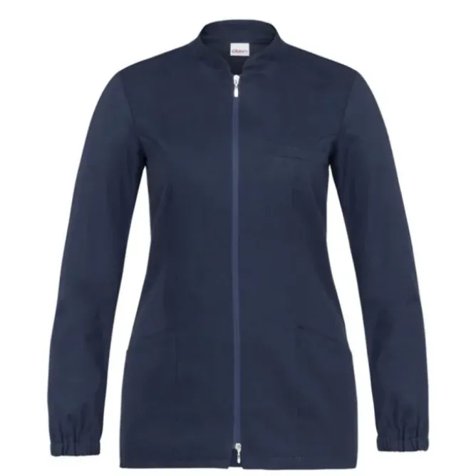 Casacca da Lavoro Giblor's 100% Cotone Alice con Zip Donna 21P03K195