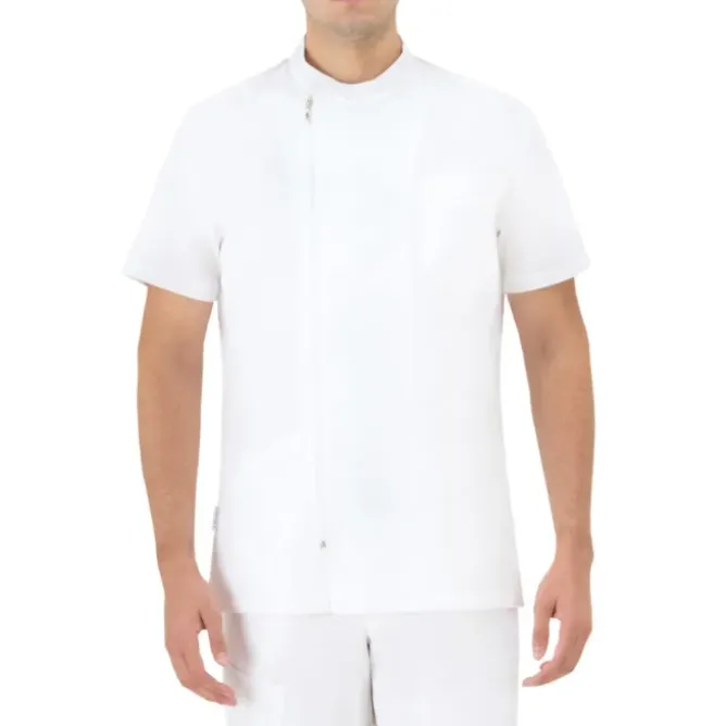 Casacca da Lavoro Giblor's Ruggero con Zip Manica Corta 21P03K489