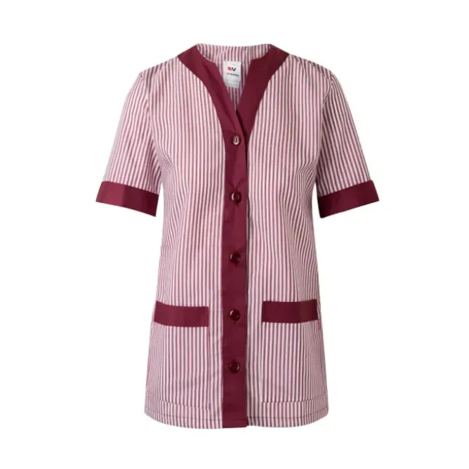 Casacca Sanitaria lunga a maniche corte da Lavoro Multitasche Velilla Lady 579