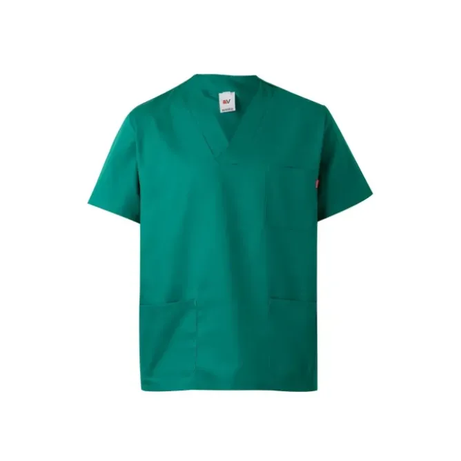 Casacca Sanitaria maniche corte da Lavoro Multitasche Velilla 589