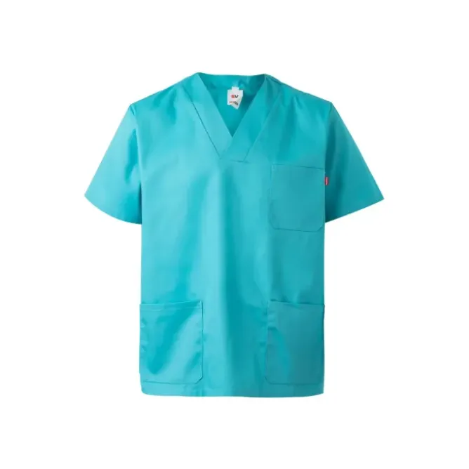 Casacca Sanitaria maniche corte da Lavoro Multitasche Velilla 589