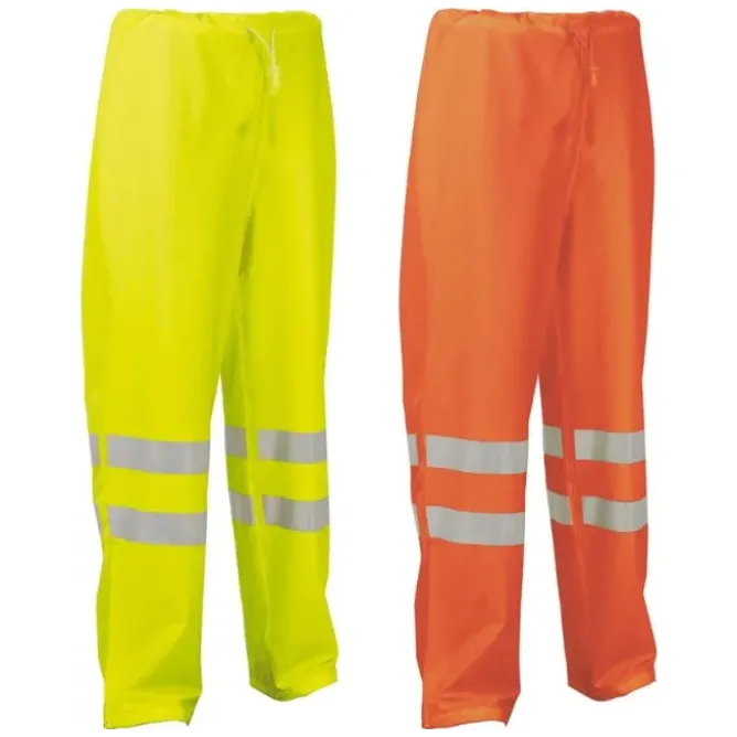 Copripantaloni da Lavoro Impermeabili Alta Visibilità Cofra Micene V451-0