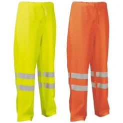Copripantaloni da Lavoro Impermeabili Alta Visibilità Cofra Micene V451-0