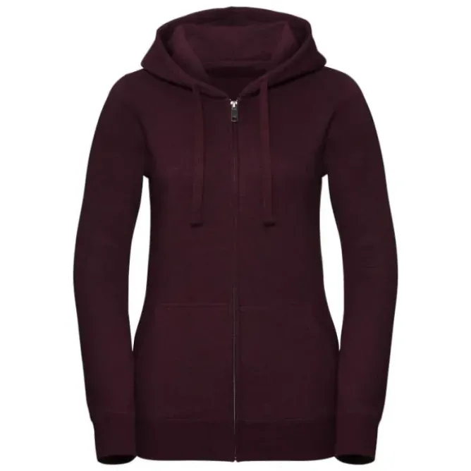Felpa Da Lavoro con Cappuccio e Zip Authentic da Donna Russell - JE263F
