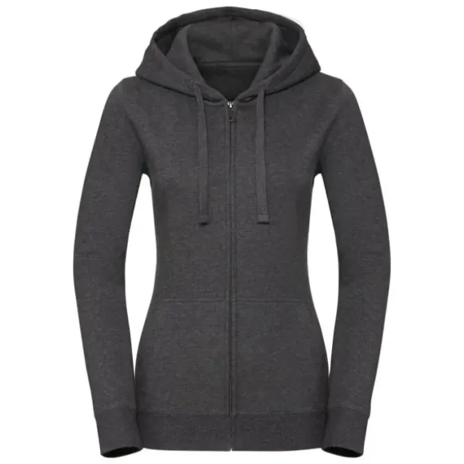 Felpa Da Lavoro con Cappuccio e Zip Authentic da Donna Russell - JE263F