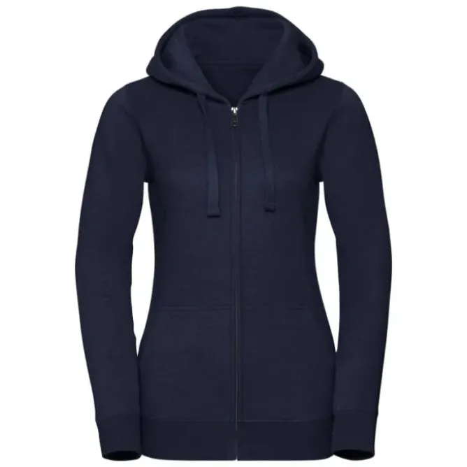 Felpa Da Lavoro con Cappuccio e Zip Authentic da Donna Russell - JE263F