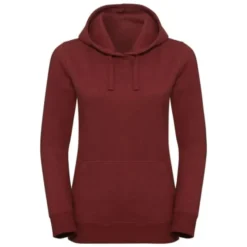 Felpa Da Lavoro con Cappuccio Authentic Melange da Donna Russell - JE261F
