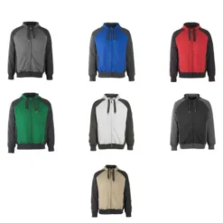 Felpa da Lavoro con Capuccio Zip Intera Wiesbaden Mascot 50566-963