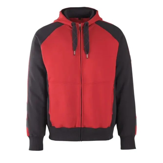 Felpa da Lavoro con Capuccio Zip Intera Wiesbaden Mascot 50566-963