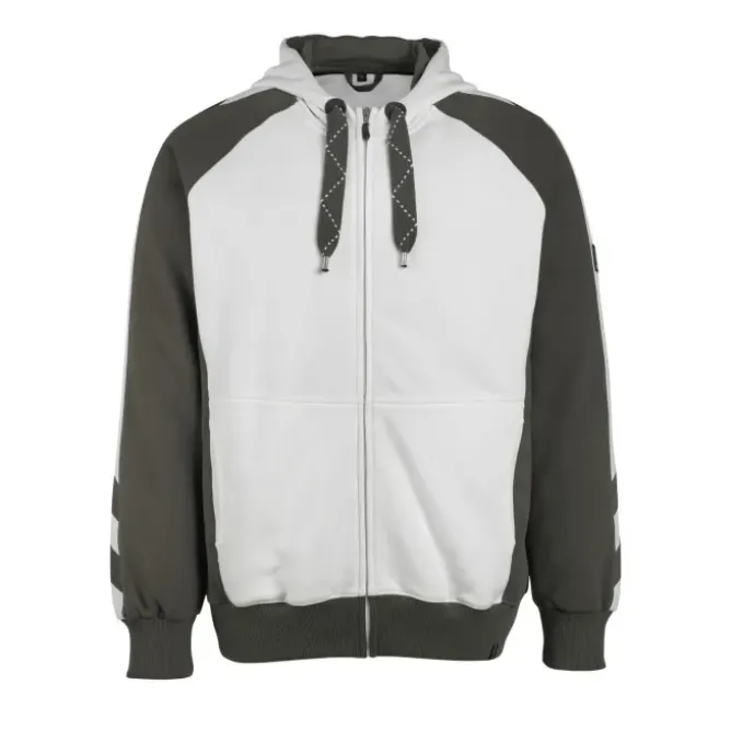 Felpa da Lavoro con Capuccio Zip Intera Wiesbaden Mascot 50566-963