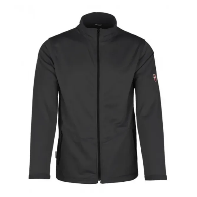 Felpa da Lavoro Ducati Workwear in Pile con Zip Intera INN-GRID 2