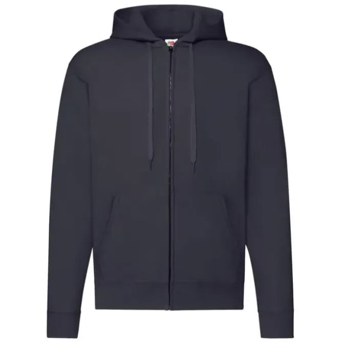 Felpa Da Lavoro Fruit Of The Loom con Cappuccio Foderato e Zip Lunga FR620620
