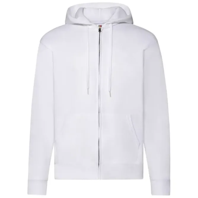 Felpa Da Lavoro Fruit Of The Loom con Cappuccio Foderato e Zip Lunga FR620620