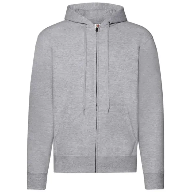 Felpa Da Lavoro Fruit Of The Loom con Cappuccio Foderato e Zip Lunga FR620620