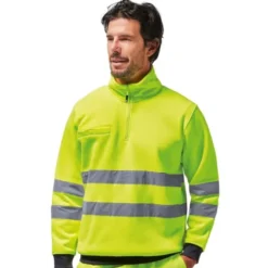 Felpa da Lavoro Logica STUARTHV/G Alta Visibilità