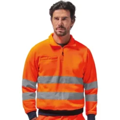 Felpa da Lavoro Logica STUARTHV/A Alta Visibilità