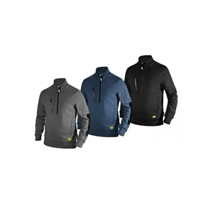 Felpa da lavoro Mezza zip Diadora Sweatshirt HZ Litework 702.175944