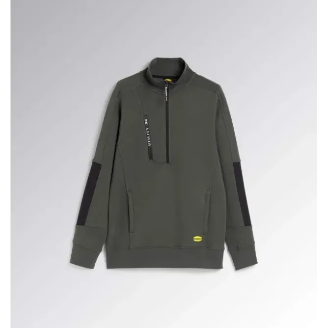 Felpa da lavoro Mezza zip Diadora Sweatshirt HZ Litework 702.175944