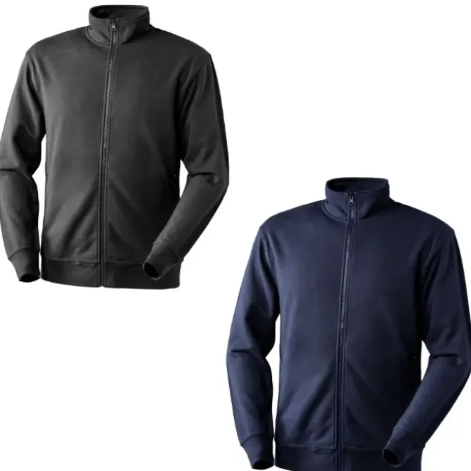 Felpa da Lavoro Neri full zip Hoover 455083
