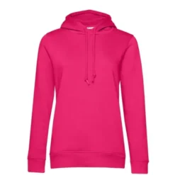 Felpa Da Lavoro Organic Hooded con Cappuccio da Donna B&C Collection - BCWW34B
