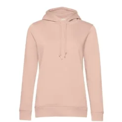 Felpa Da Lavoro Organic Hooded con Cappuccio da Donna B&C Collection - BCWW34B