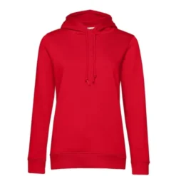 Felpa Da Lavoro Organic Hooded con Cappuccio da Donna B&C Collection - BCWW34B