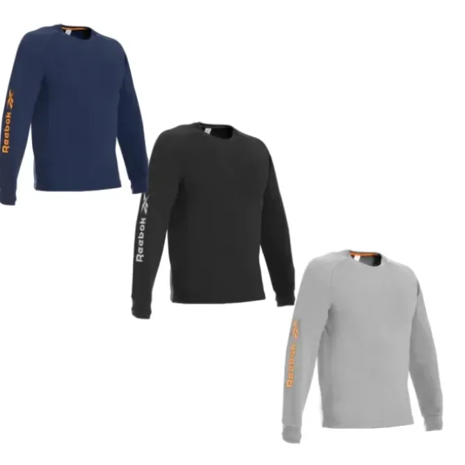 Felpa da Lavoro Reebok Sweatshirt Comfort e morbidezza RB008SW BLK