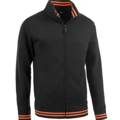 Felpa da Lavoro Stretch Zip Intera Sottozero Eagle Black Line E0931