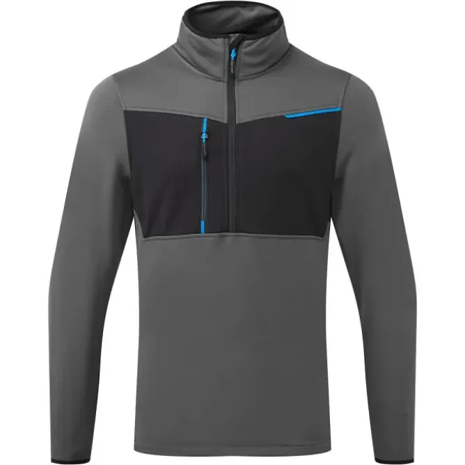 Felpa da Lavoro WX3 Mezza Zip Portwest T755