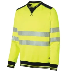 Felpa girocollo da Lavoro Alta Visibilità Molinel Luklight 0480.9999.065