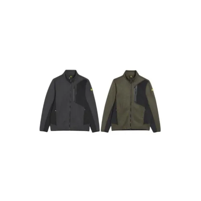 Felpa in Pile Da Lavoro Zip Intera Multitasche Diadora Utility Polar Fleece Freedom 702.182395