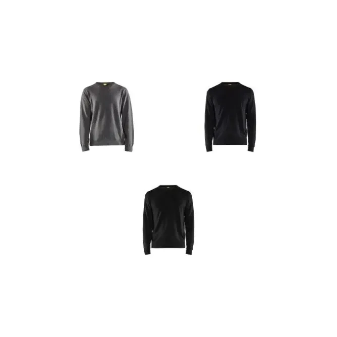 Felpa/Pullover in maglia da Lavoro Blaklader 100% cotone 359021228600L