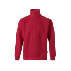 Felpa zip corta collo alto da Lavoro Velilla 105702