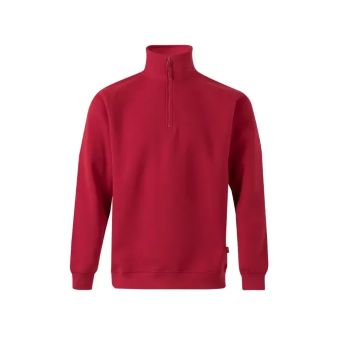 Felpa zip corta collo alto da Lavoro Velilla 105702