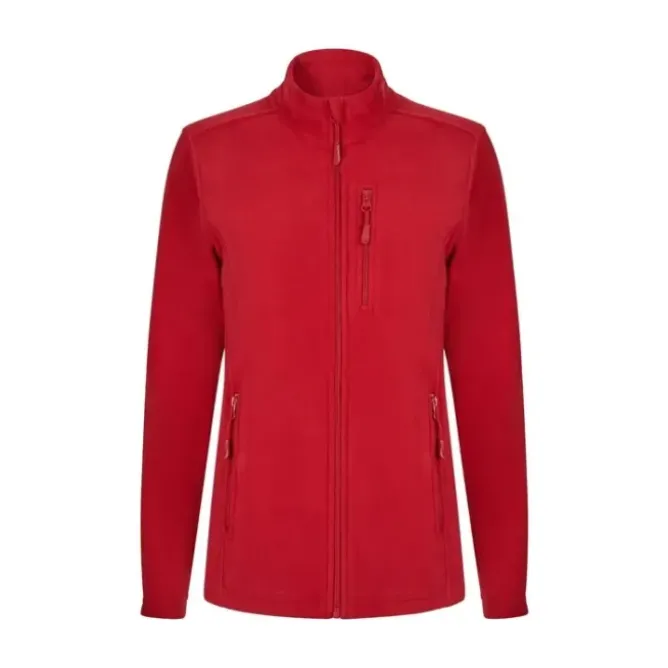 Felpa zip lunga in pile da Lavoro da Donna Multitasche Velilla 201502W
