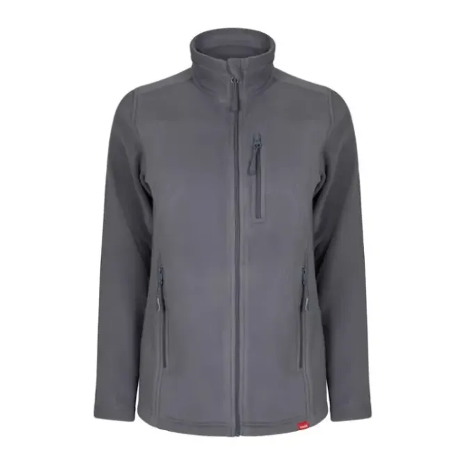 Felpa zip lunga in pile da Lavoro da Donna Multitasche Velilla 201502W