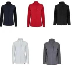Felpa zip lunga in pile da Lavoro da Donna Multitasche Velilla 201502W