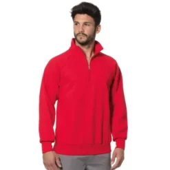 Felpe da lavoro con zip corta Logica ITA503/12-L