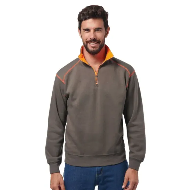 Felpe Da lavoro con Zip corta Logica LUXOR/4-L