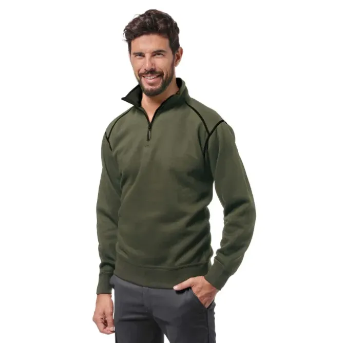Felpe Da lavoro con Zip corta Logica LUXOR/4-L