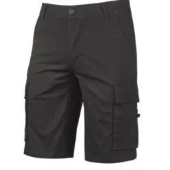 Fuori tutto - Bermuda da Lavoro Multitasche Elasticizzato U-Power Summer EY132BC taglia L Grey iron