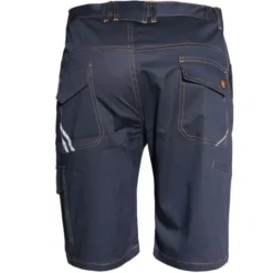 Fuori tutto - Bermuda da lavoro Start ISSA LINE Stretch 8041B Elasticizzati Multitasche estivi Taglia 2XL colore grigio antraci