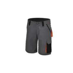 Fuori tutto - Bermuda da lavoro Beta 100% Cotone Elasticizzato 7931G Taglia S colore grigio nero