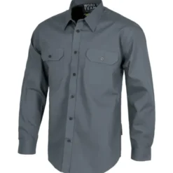 Fuori tutto - Camicia da lavoro rinforzata in cotone a manica lunga - Workteam taglia 54 colore blu