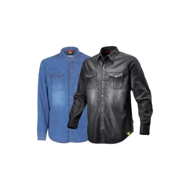 Fuori tutto - Camicia in Denim Diadora 702.171663 nero taglia 2XL