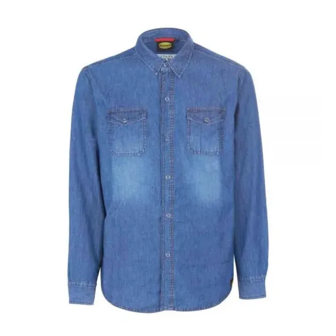 Fuori tutto - Camicia in Denim Diadora 702.171663 nero taglia 2XL