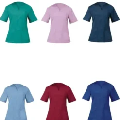 Fuori tutto - Casacca da lavoro Margherita medica da donna Giblor's 10M2062C. Taglia XL Colore Bordeaux