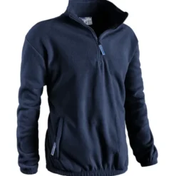 Fuori tutto - Felpa in Pile da Lavoro Mezza Zip Sottozero Svezia 7250 Taglia XL Colore Grigio Smoke